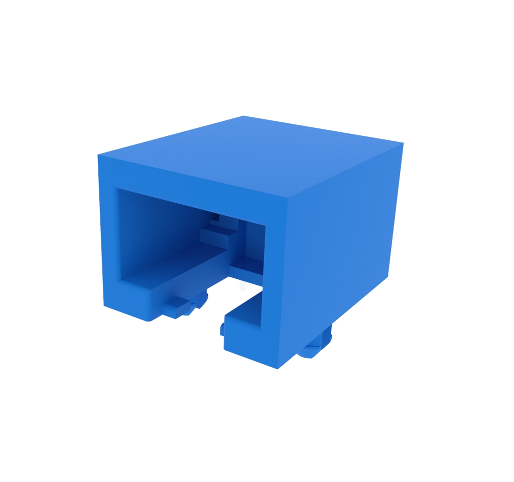 5321 1*1 8P8C Flat Pin