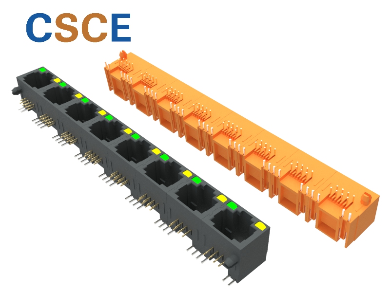 56 LED 1*8 8P8C
