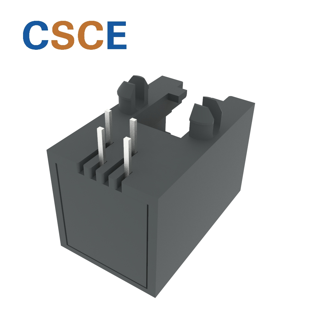 5321 4P4C 1*1 Flat Pin
