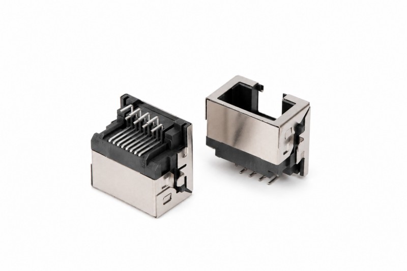 RJ45 9.9H Sink‑plate 4.3 DIP