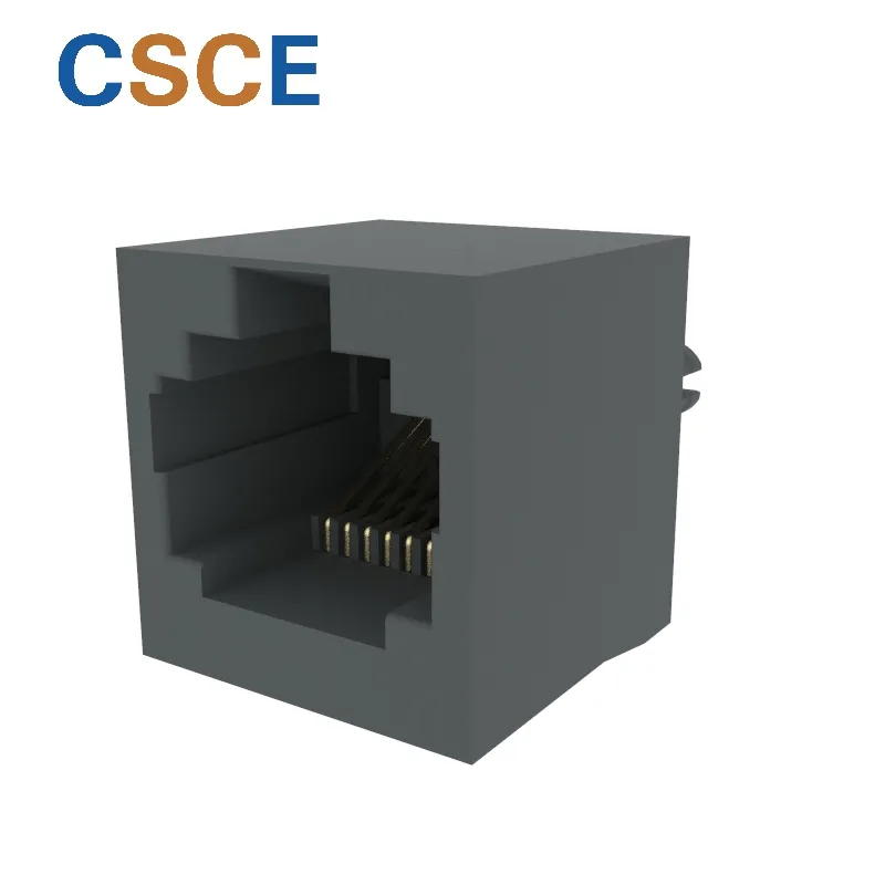 Top Entry 8p8c Single Port RJ4