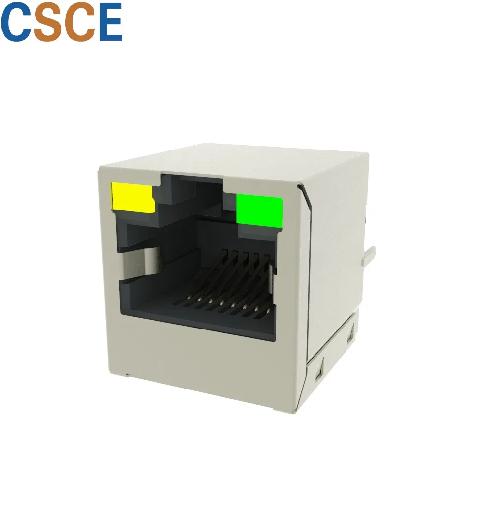 Top Entry RJ45 8p PCB Connecto