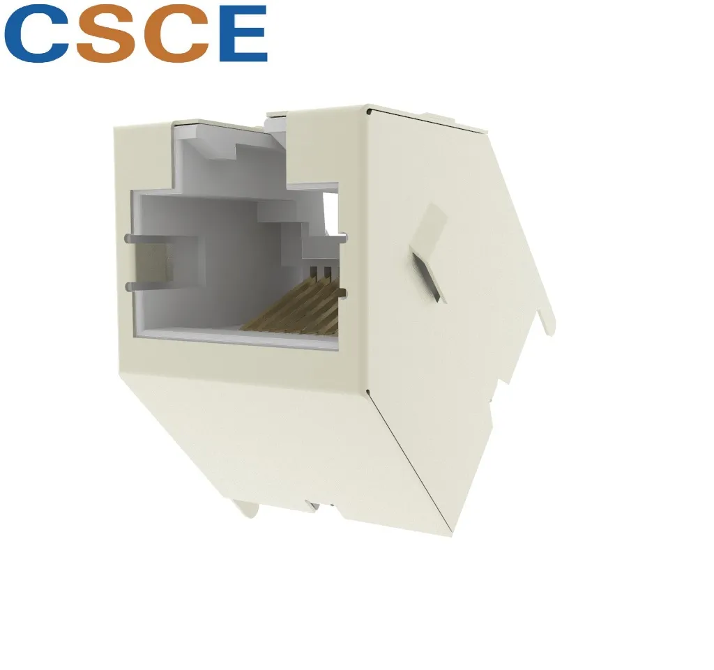 Single Port 8p RJ45 Modular PC Single Port 8p RJ45 Modular PC