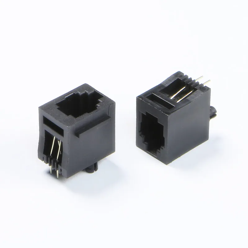 Top Entry 4p Rj11 Modular Jack